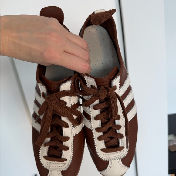 Adidas Japan Brown and Cream Shoes - Picture 3 of 7